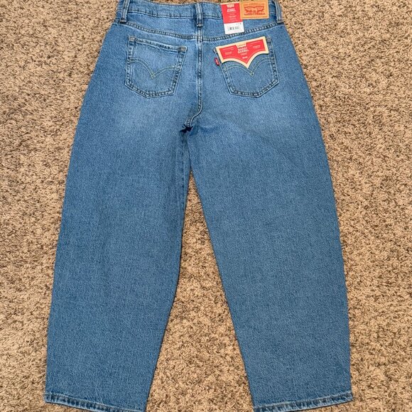 Levi’s Girls Cinch Barrel Jeans Size 14 NWT Blue - Picture 5 of 9